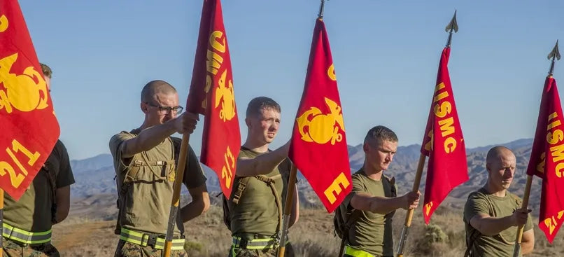 1st Marine Division Guidon Tee