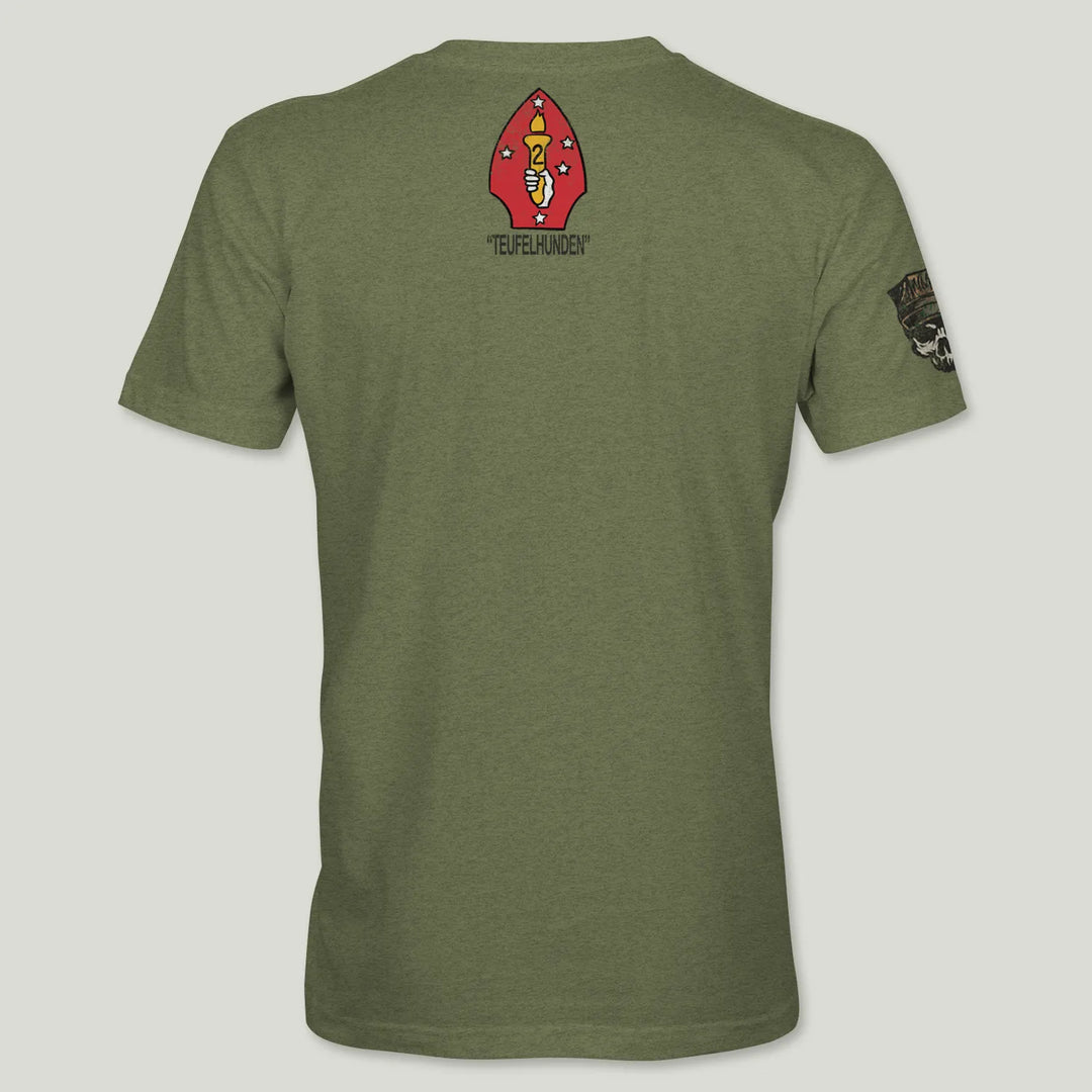 USMC Guidon 3rd Bn 6th Marines V36 Tee (Black)