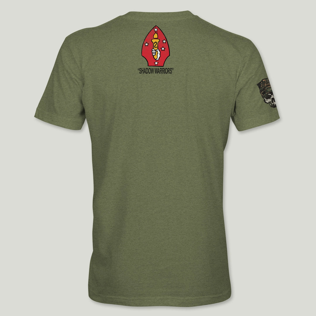 USMC Guidon 3rd Bn 9th Marines V39 Tee (Black)