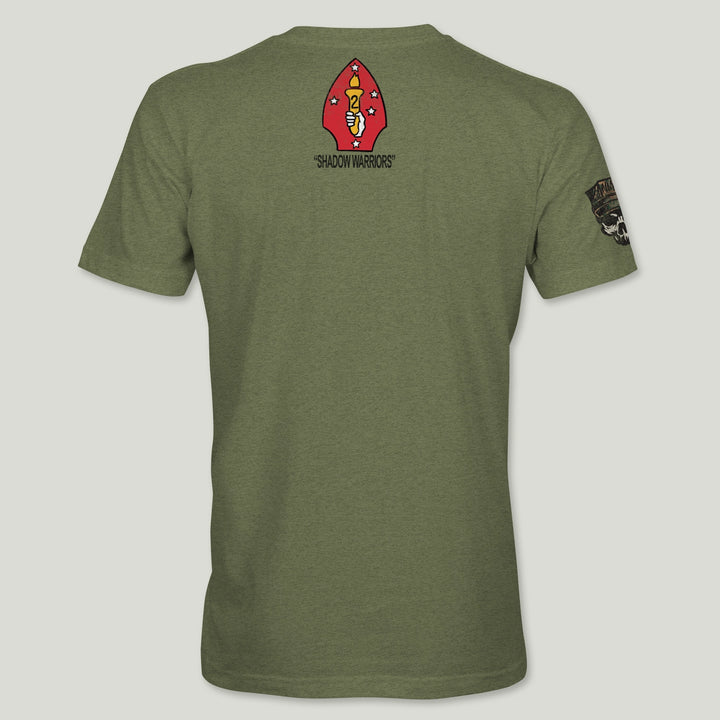 USMC Guidon 3rd Bn 9th Marines V39 Tee (Black)