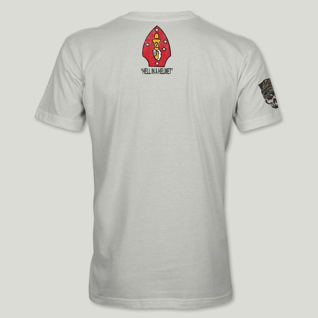 USMC Guidon 3rd Bn 9th Marines V39 Tee (Black)