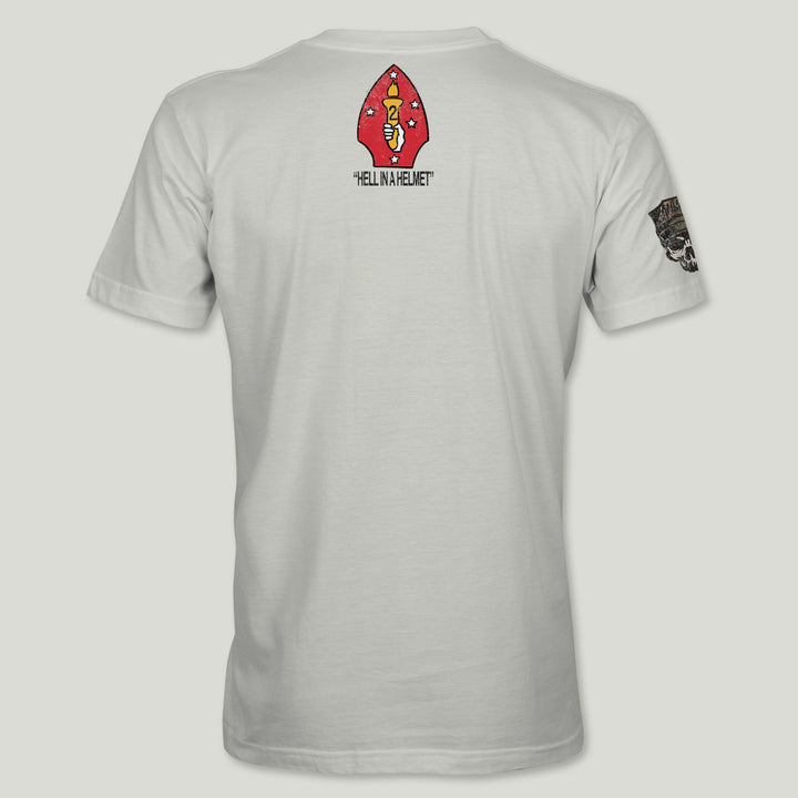 USMC Guidon 3rd Bn 9th Marines V39 Tee (Black)