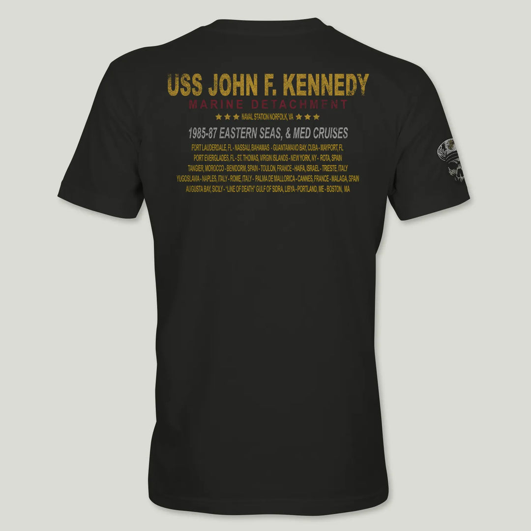 USS John F. Kennedy MarDet 85-87 Cruise Tee (Custom)