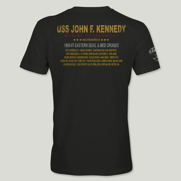 USS John F. Kennedy MarDet 85-87 Cruise Tee (Custom)