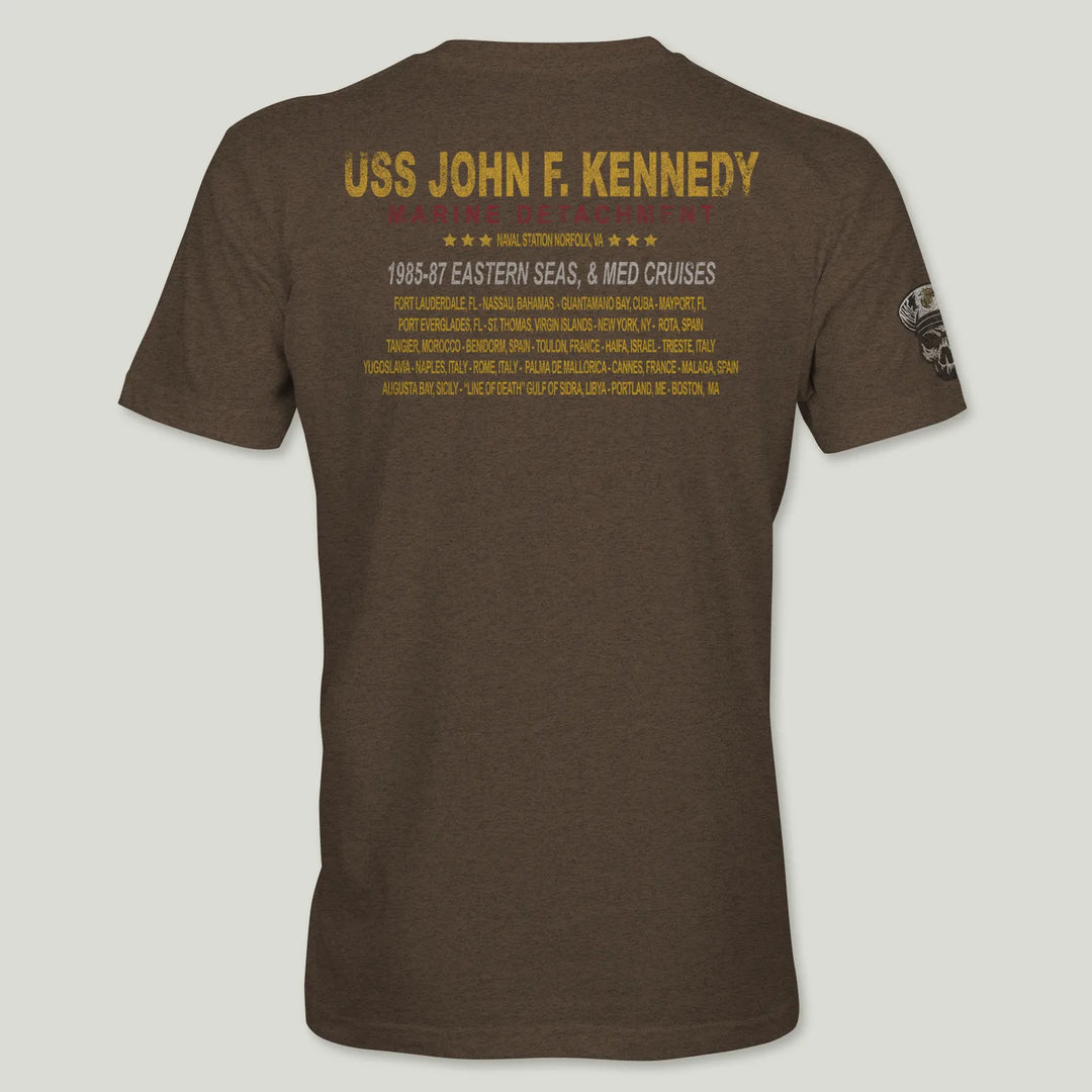 USS John F. Kennedy MarDet 85-87 Cruise Tee (Custom)
