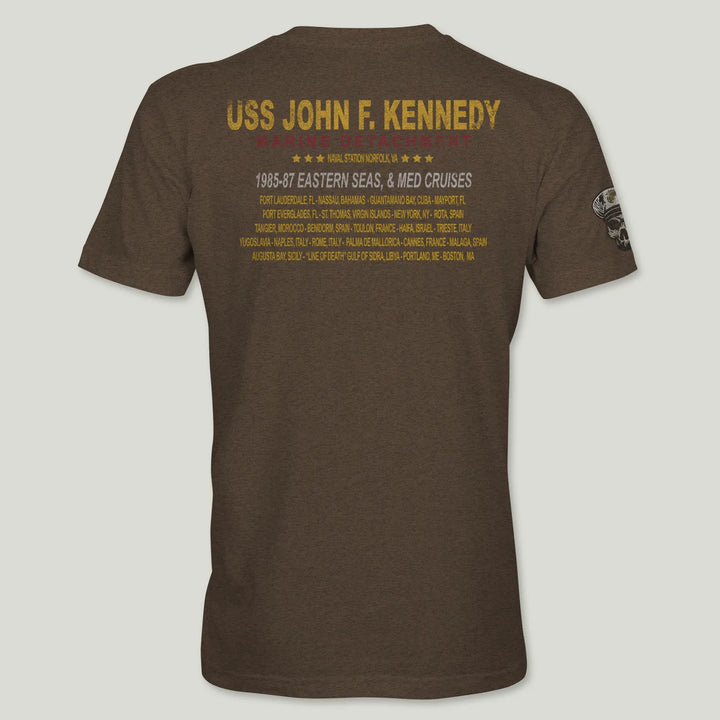 USS John F. Kennedy MarDet 85-87 Cruise Tee (Custom)