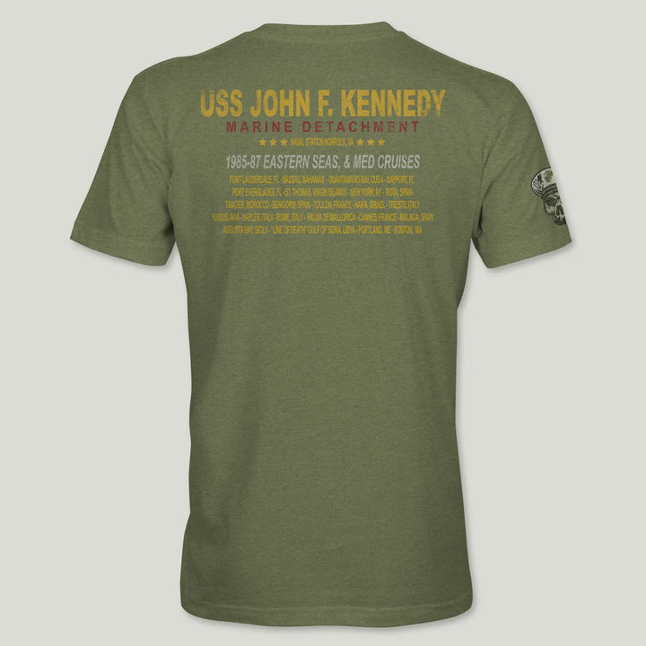 USS John F. Kennedy MarDet 85-87 Cruise Tee (Custom)