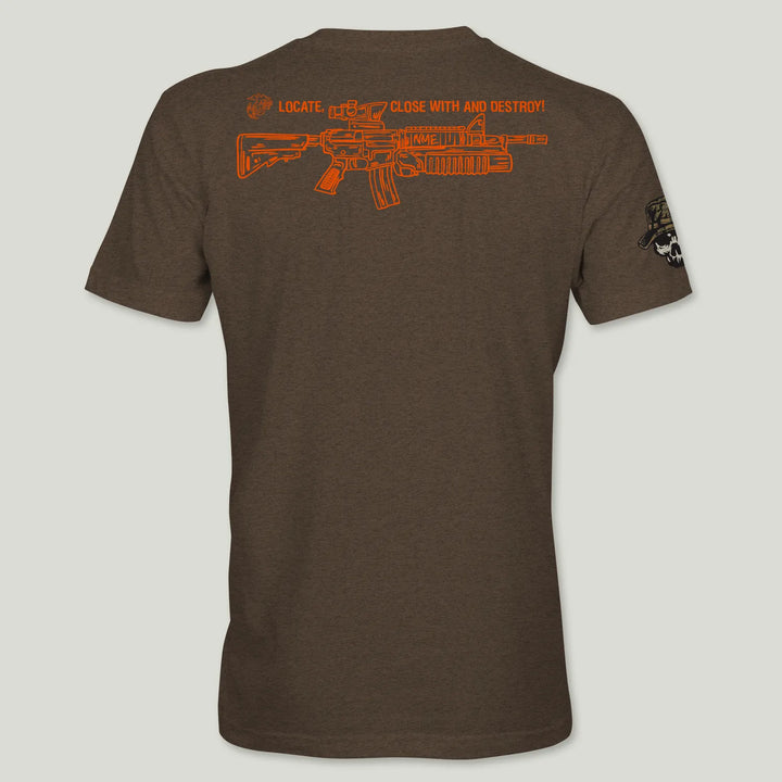 Marines Locate, Close-with & Destroy [Orange] Tee