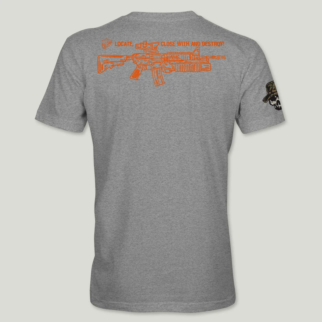 Marines Locate, Close-with & Destroy [Orange] Tee