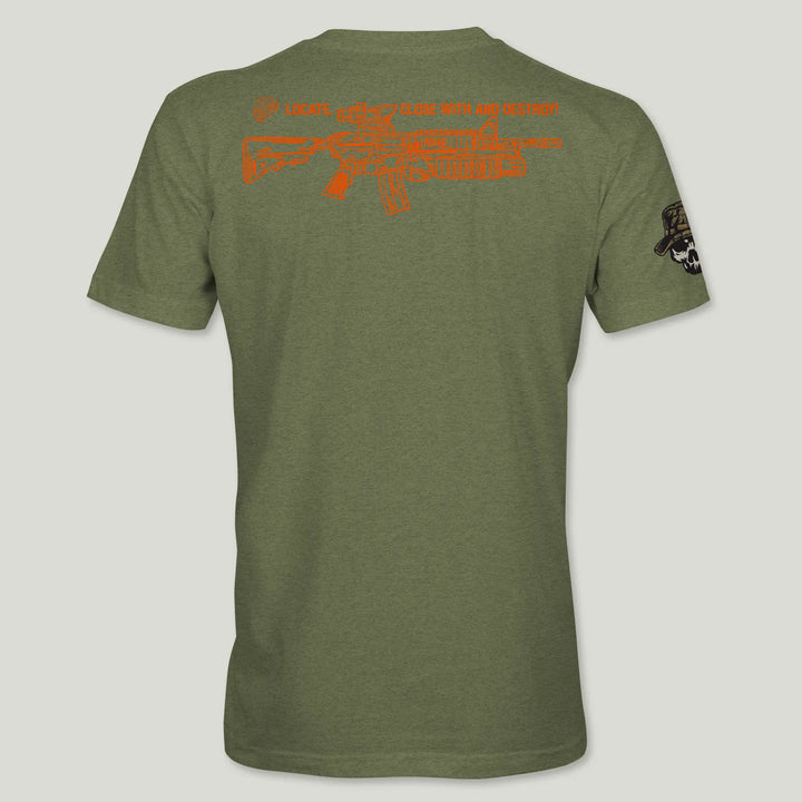 Marines Locate, Close-with & Destroy [Orange] Tee