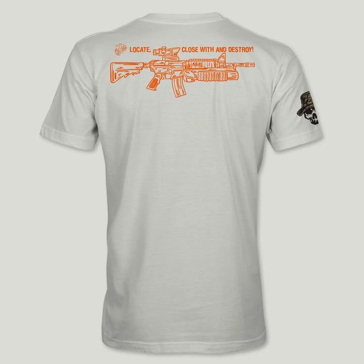 Marines Locate, Close-with & Destroy [Orange] Tee