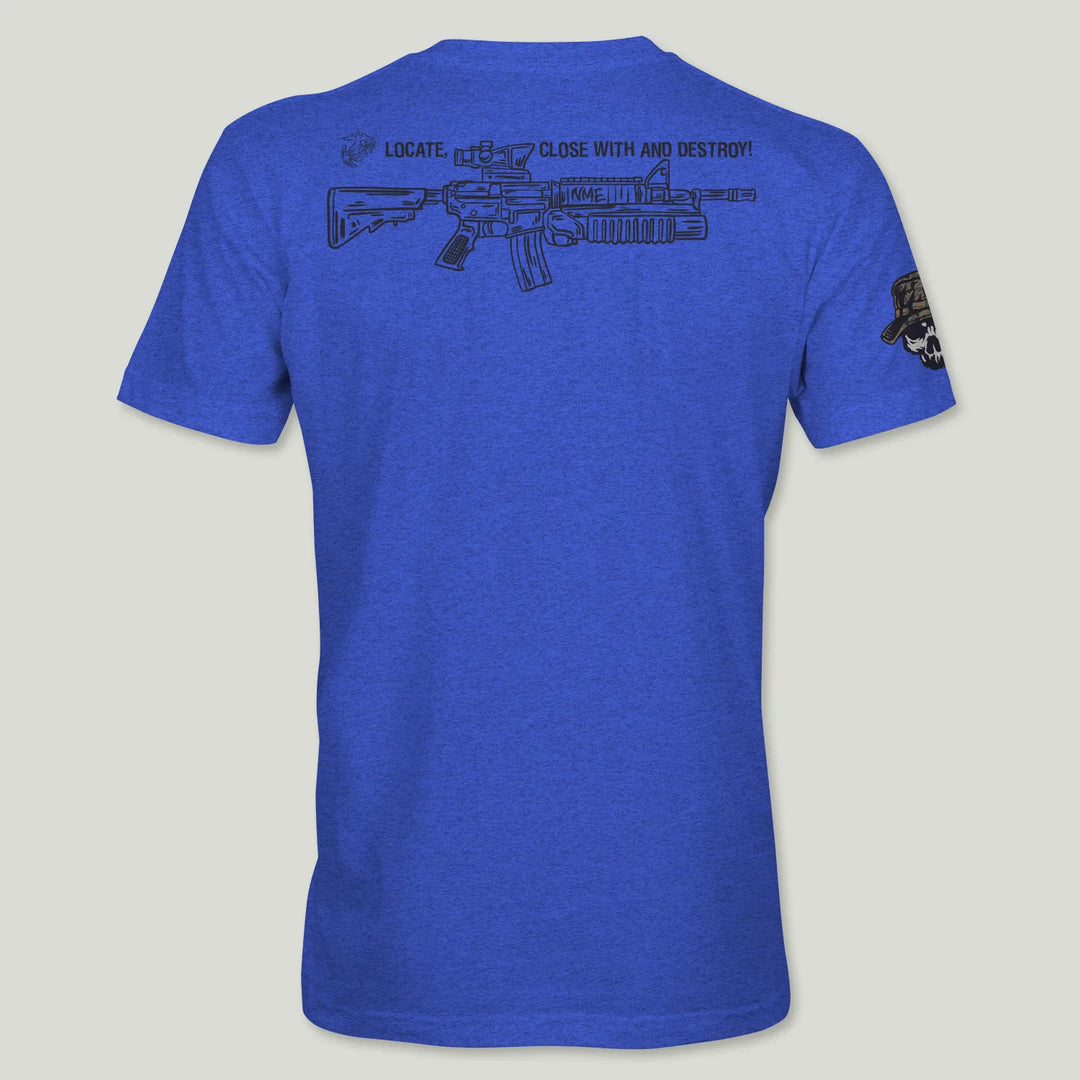 USMC Locate, Close-with & Destroy [Black] Tee