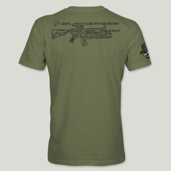 USMC Locate, Close-with & Destroy [Black] Tee