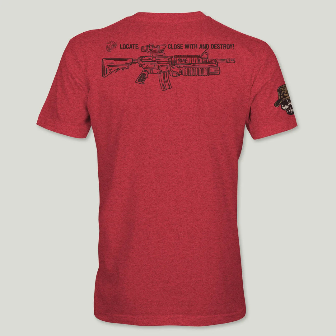USMC Locate, Close-with & Destroy [Black] Tee
