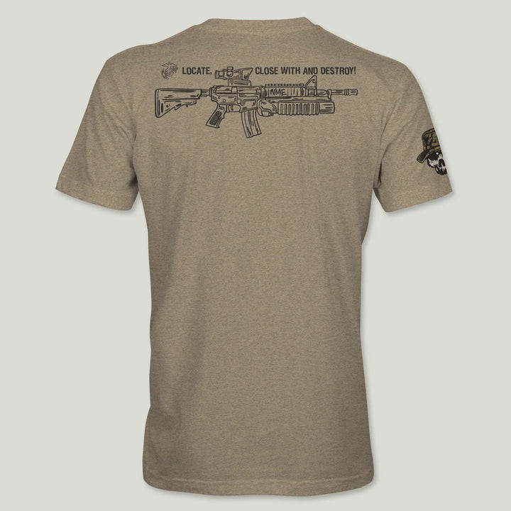 USMC Locate, Close-with & Destroy [Black] Tee
