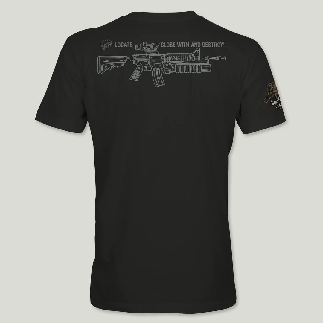 USMC Locate, Close-with & Destroy [Grey] Tee