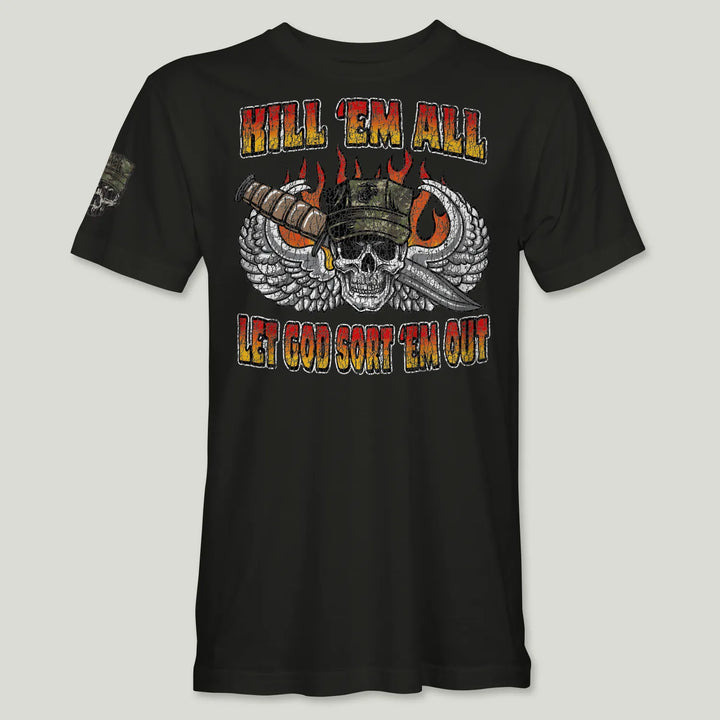 Kill 'Em All Marine Corps Tee